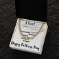 Fathers Day Cuban Link from son