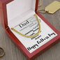 Fathers Day Cuban Link from son