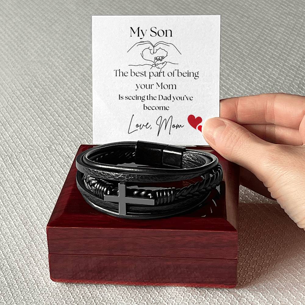 To my son bracelet